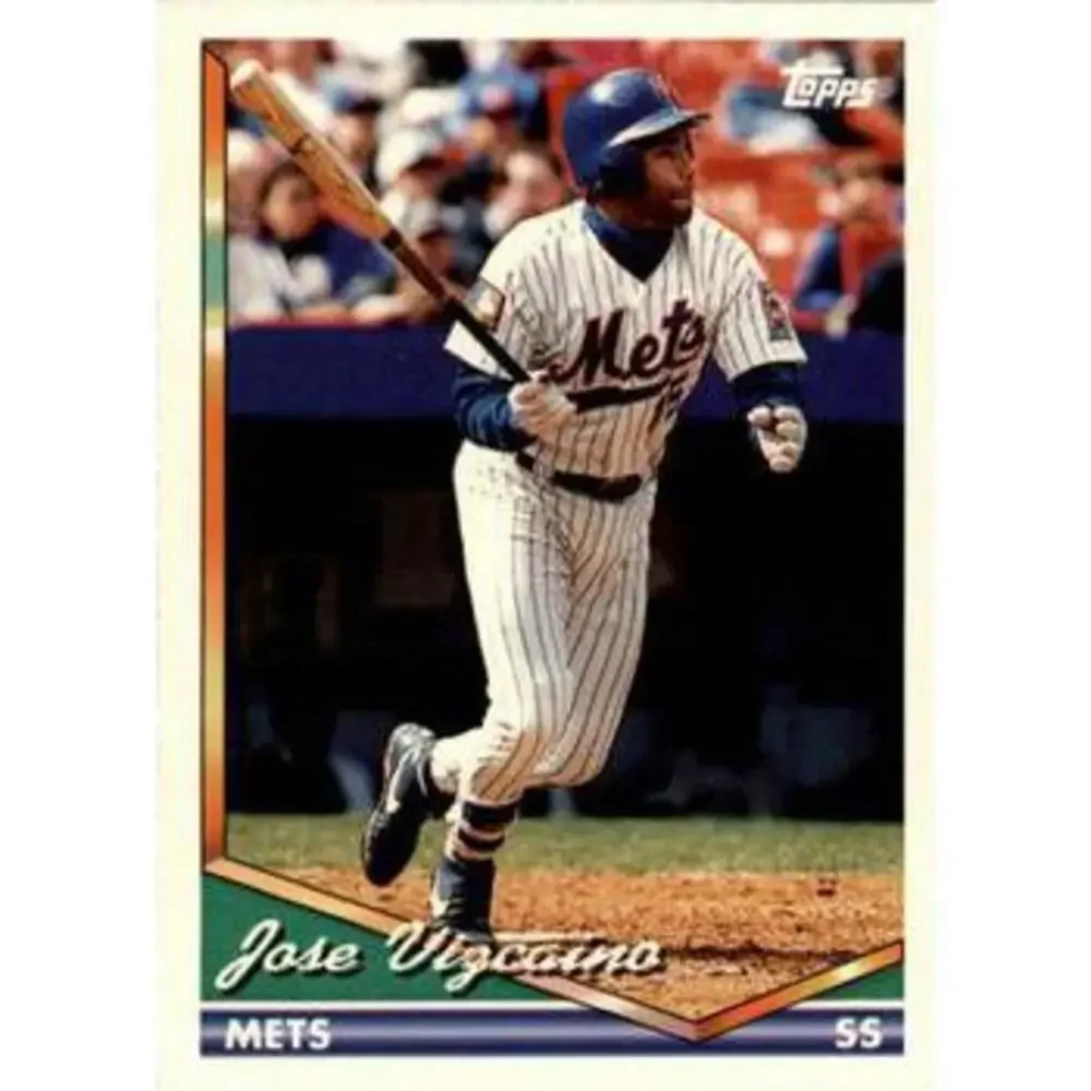 1994 Topps Traded Jose Vizcaino 120T New York Mets